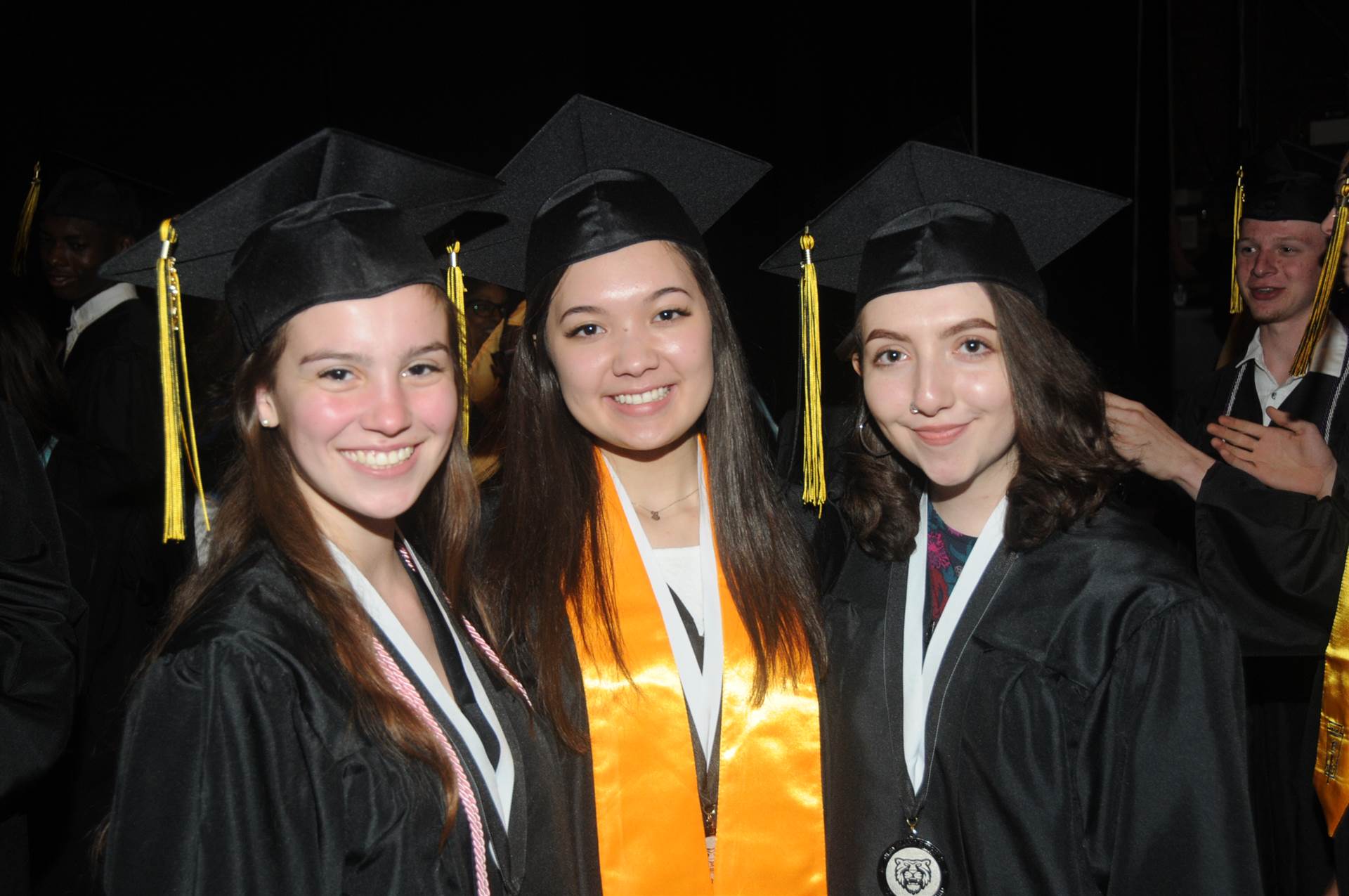 Graduates at the 2017 Heights High commencement