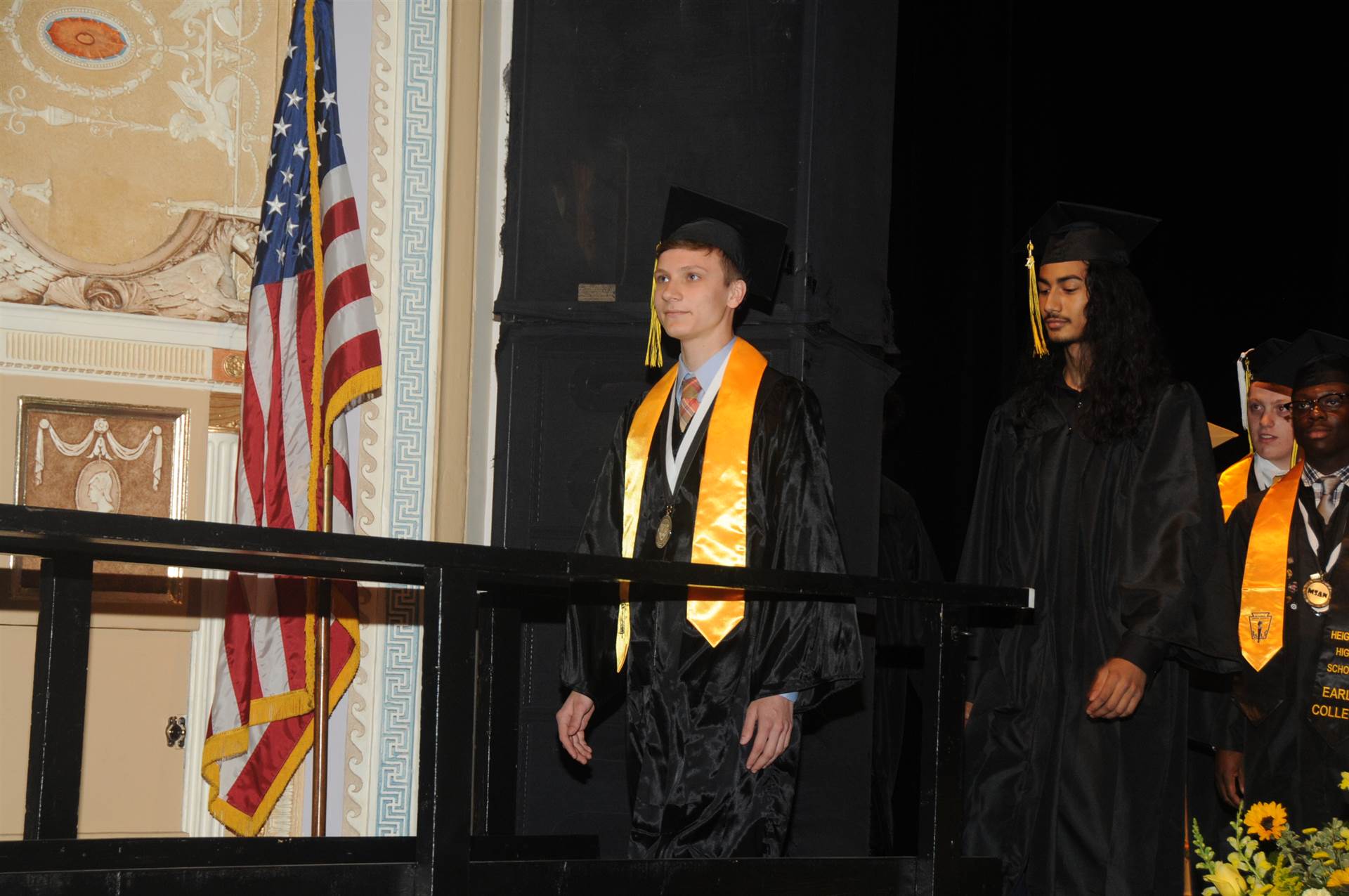 Graduates at the 2017 Heights High commencement