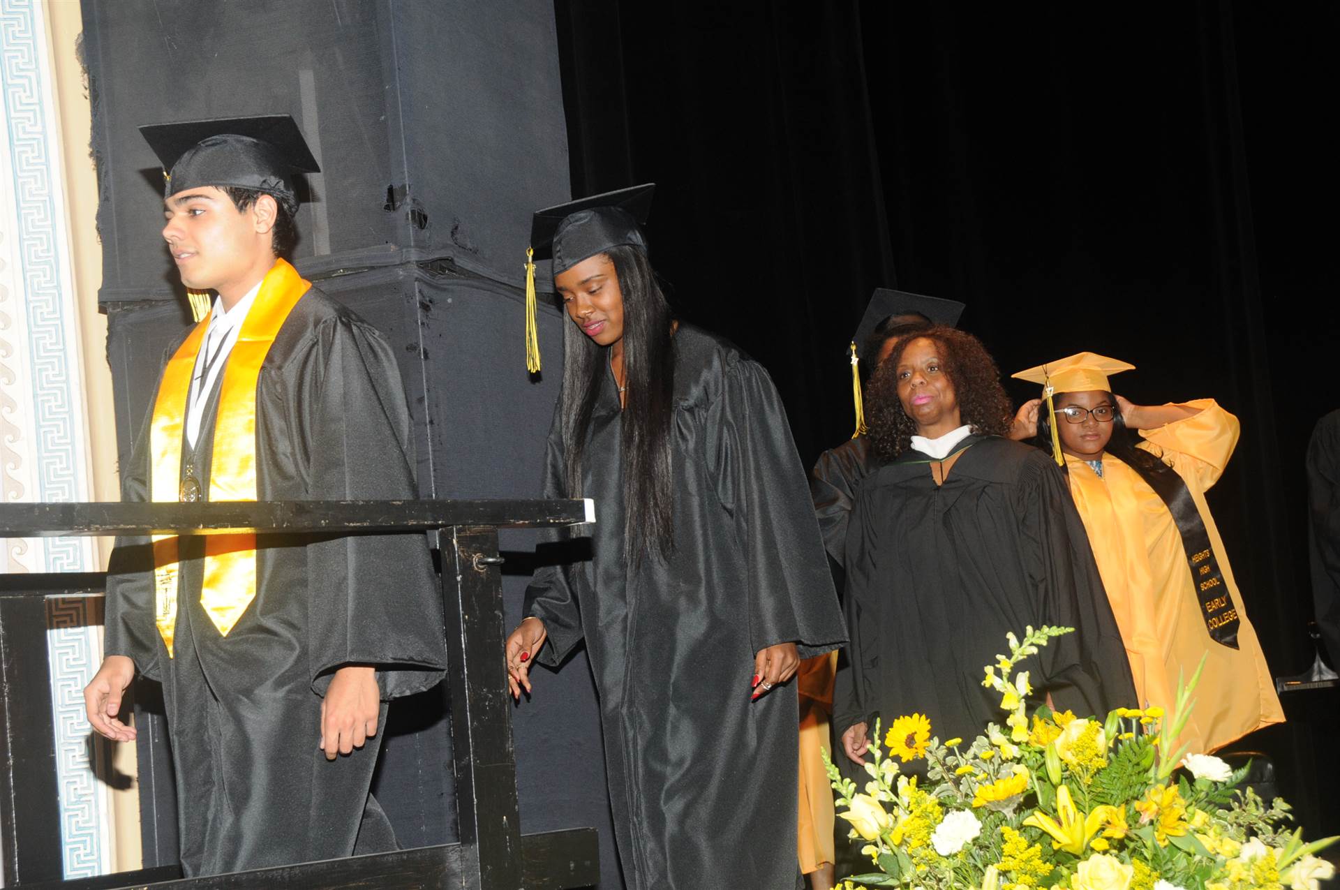 Graduates at the 2017 Heights High commencement