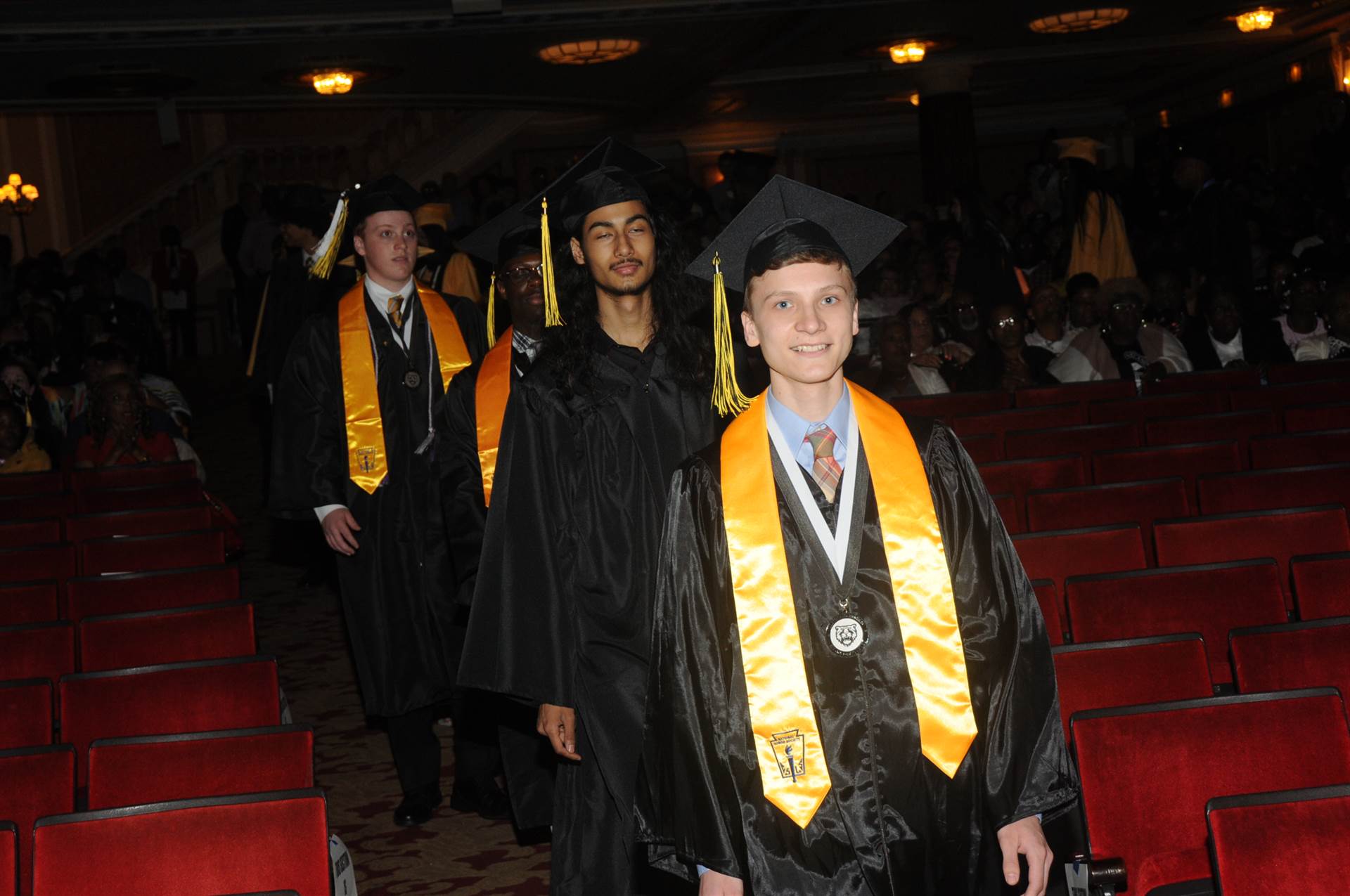 Graduates at the 2017 Heights High commencement