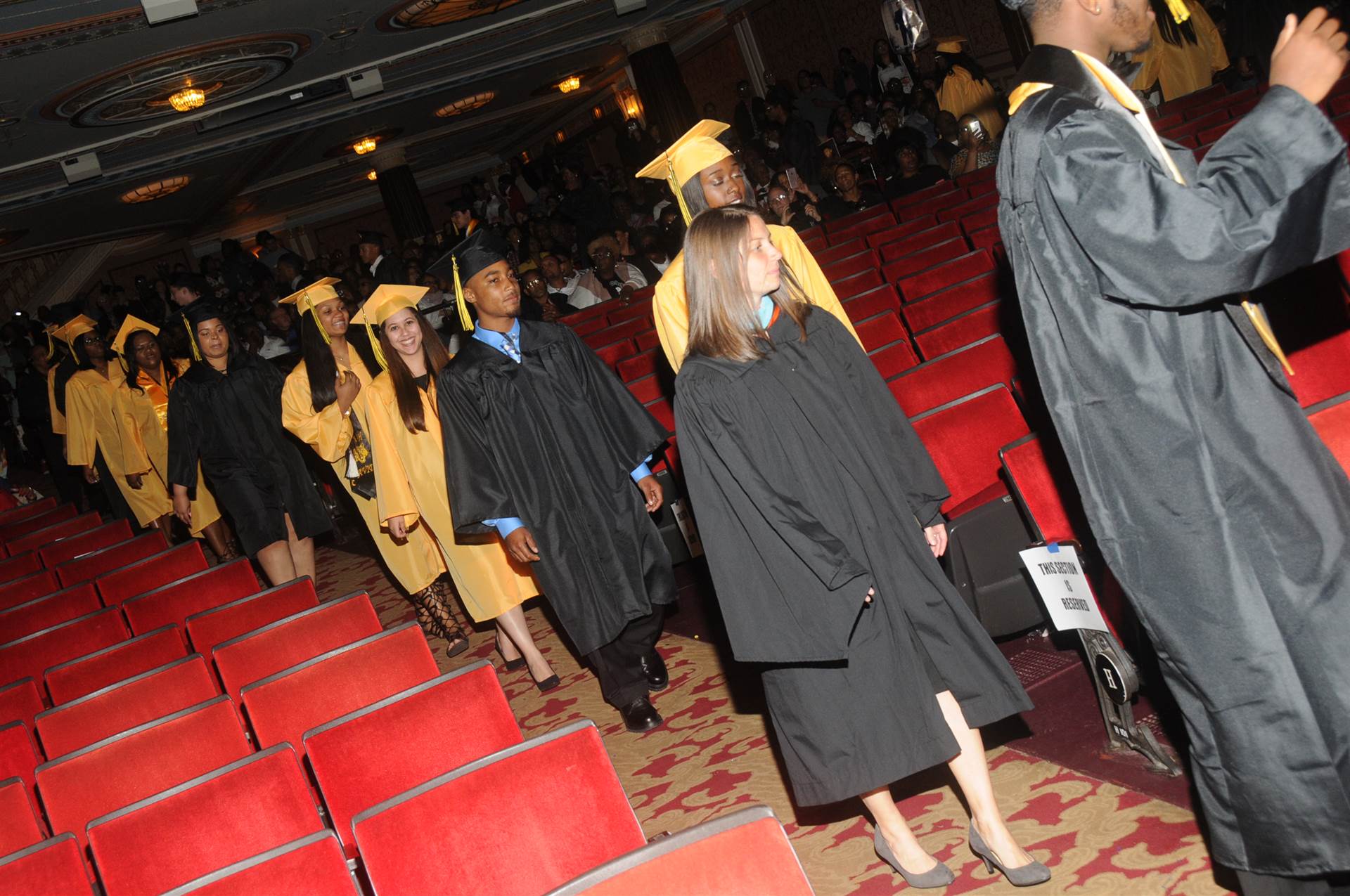 Graduates at the 2017 Heights High commencement