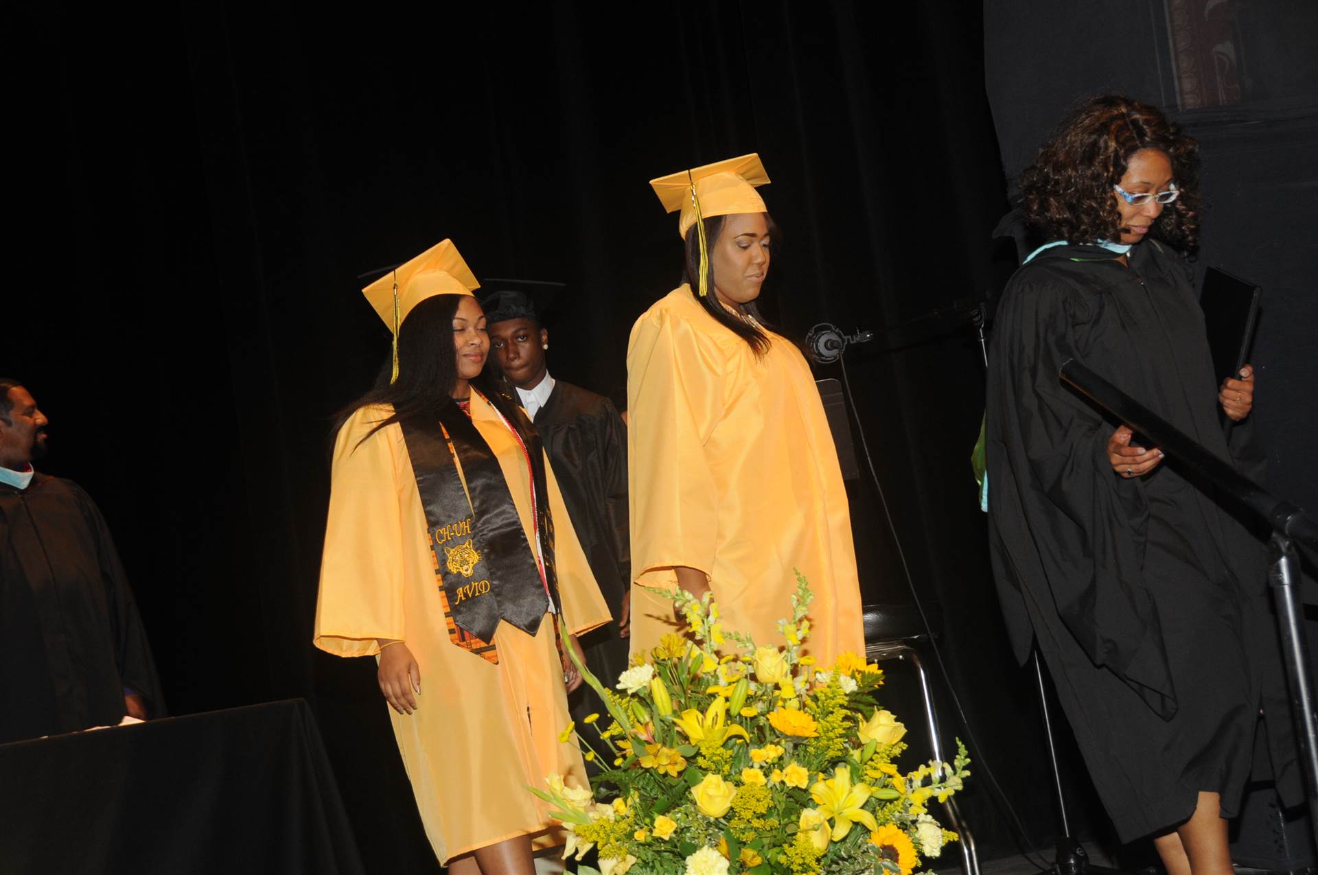 Graduates at the 2017 Heights High commencement