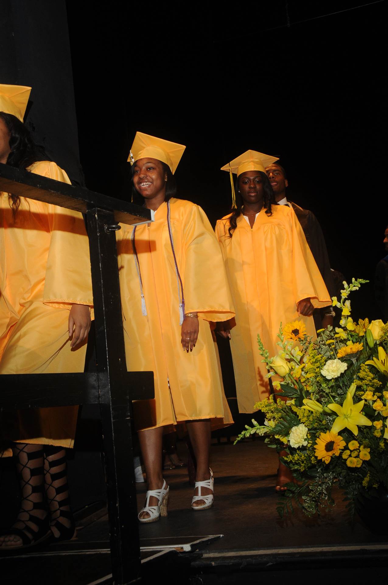 Graduates at the 2017 Heights High commencement