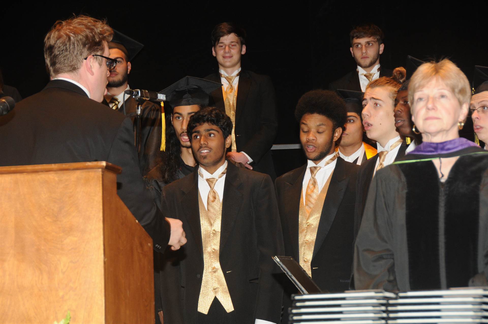 Graduates at the 2017 Heights High commencement