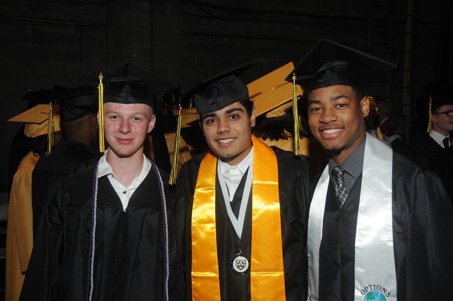 Graduates at the 2017 Heights High commencement