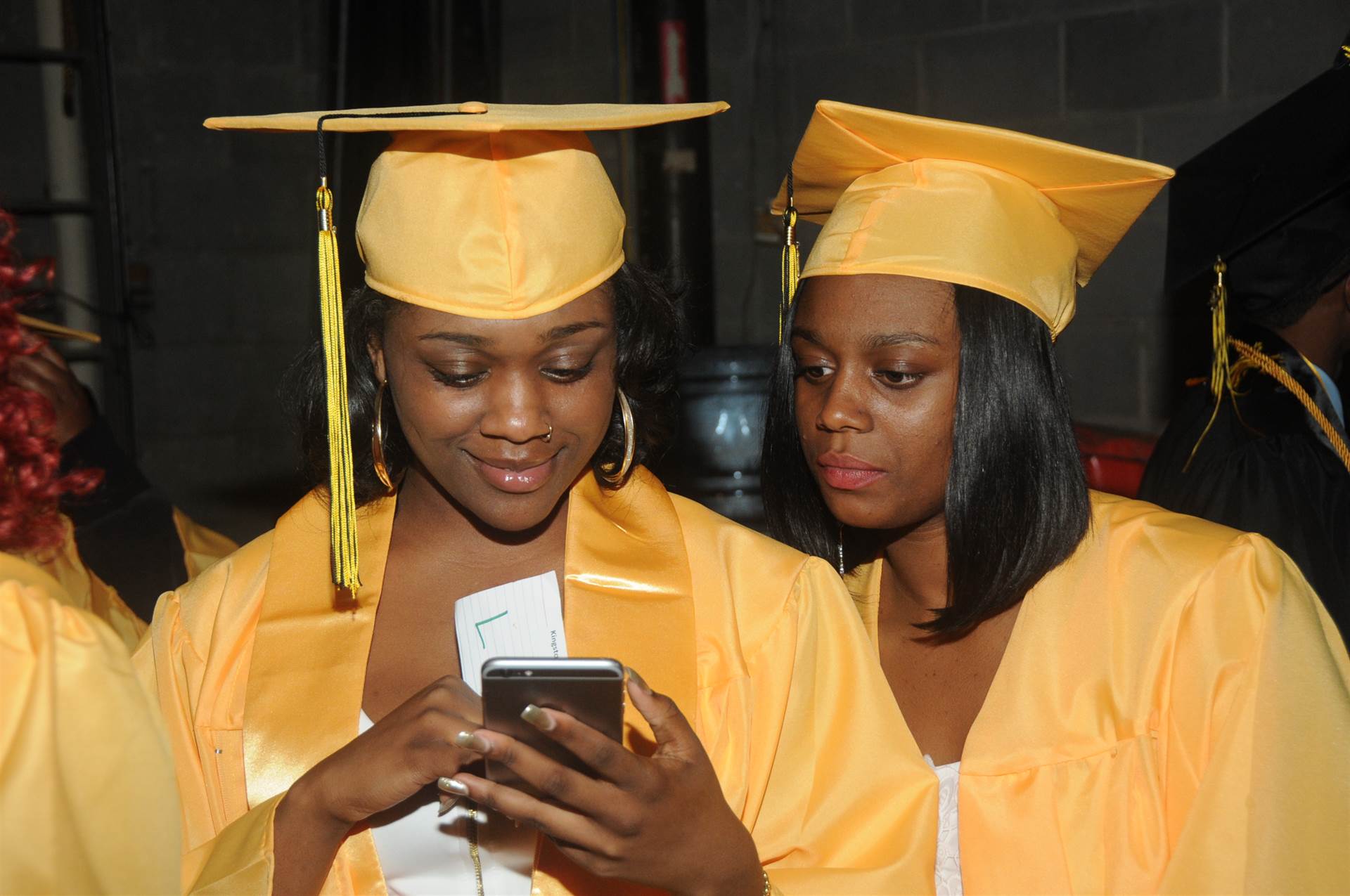 Graduates at the 2017 Heights High commencement