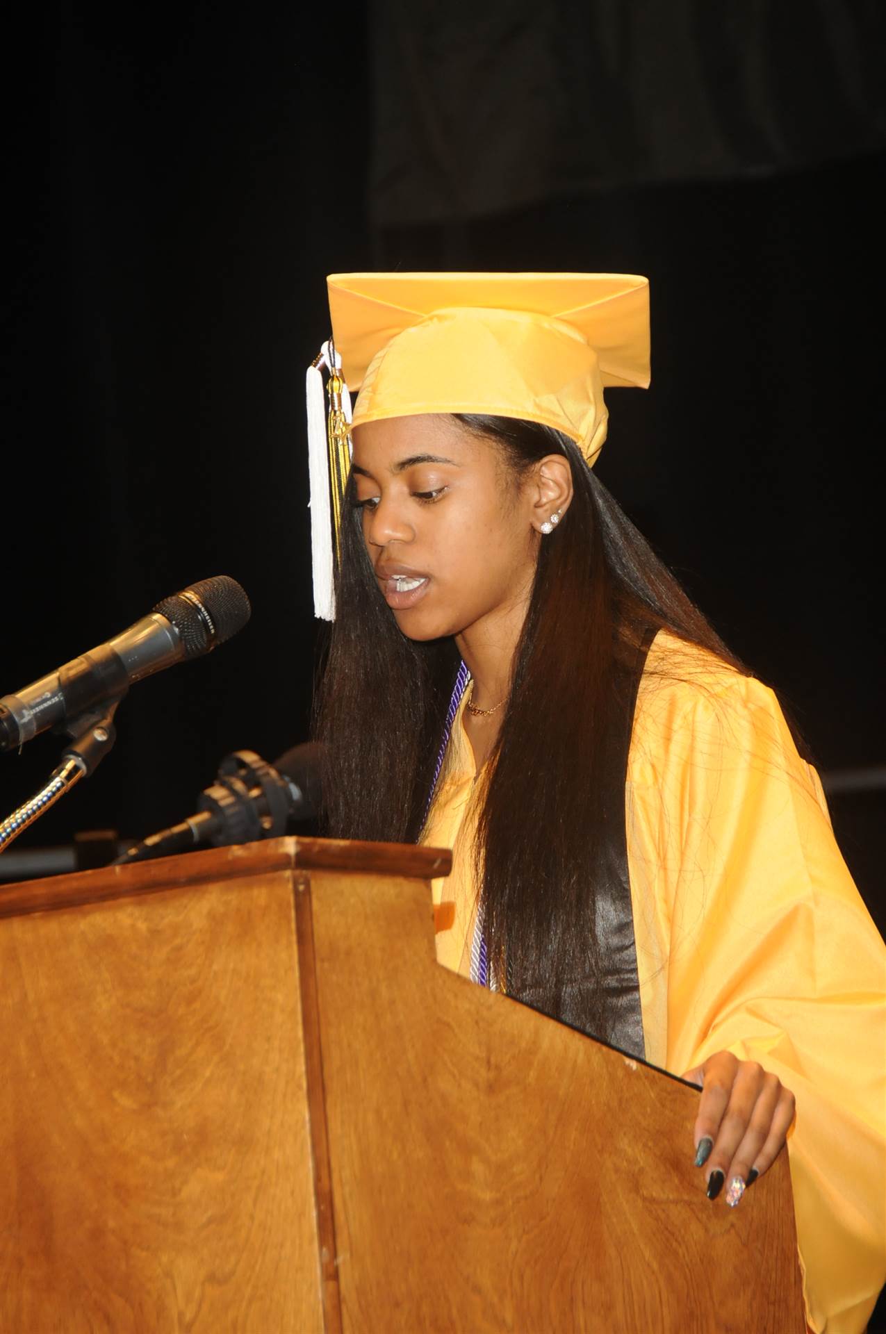 Graduates at the 2017 Heights High commencement