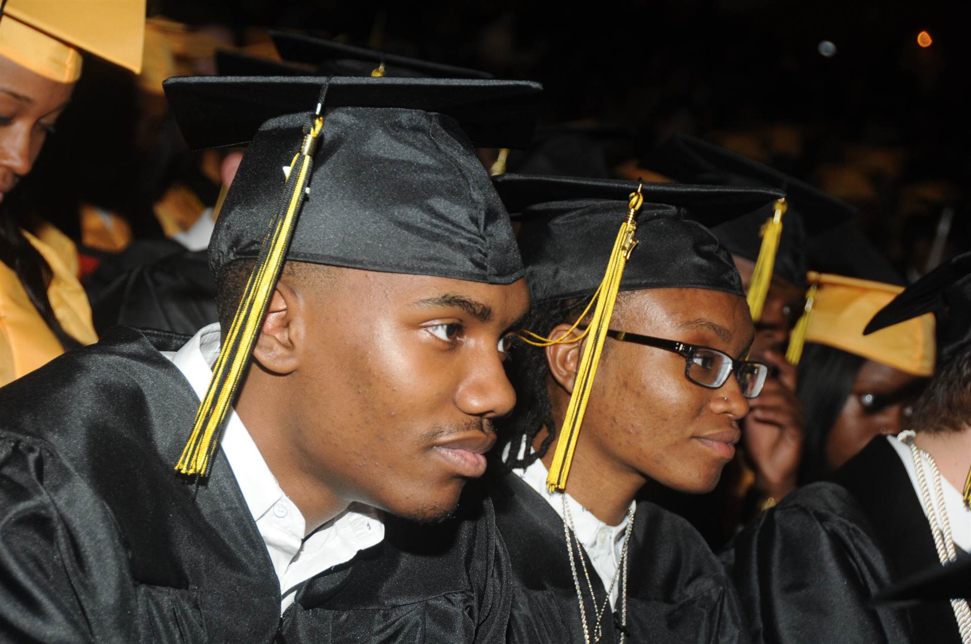 Graduates at the 2017 Heights High commencement