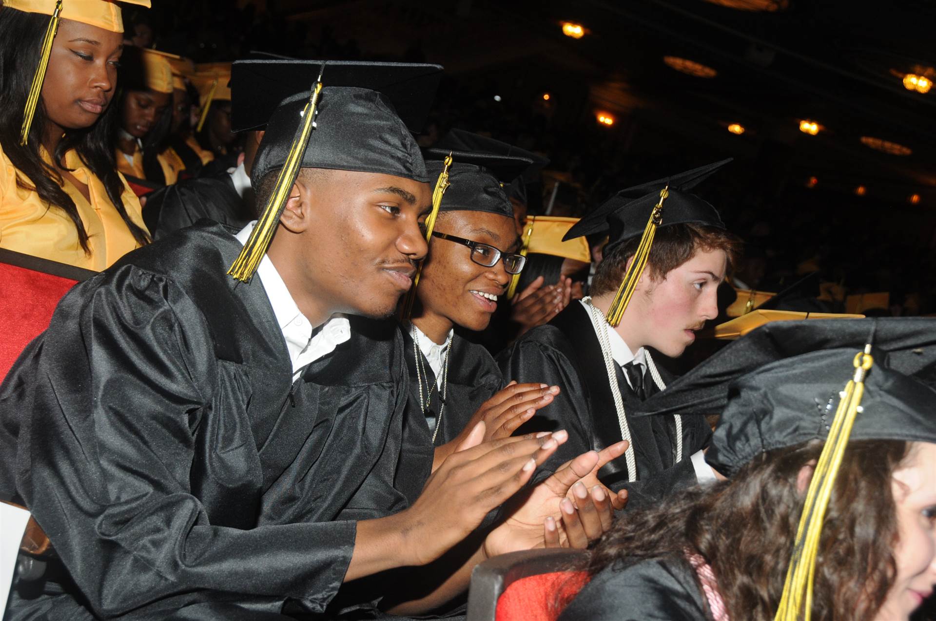 Graduates at the 2017 Heights High commencement