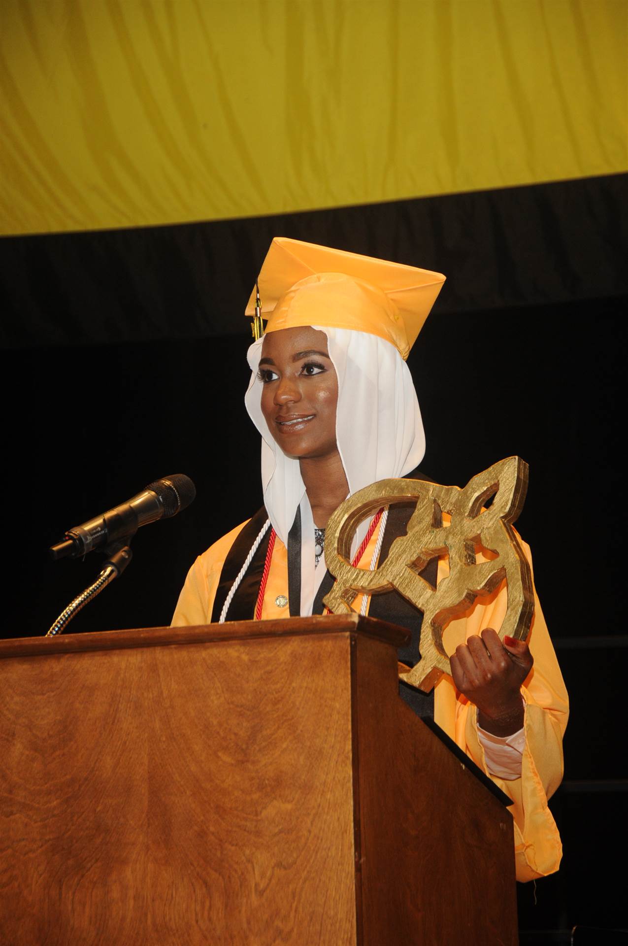 Graduates at the 2017 Heights High commencement