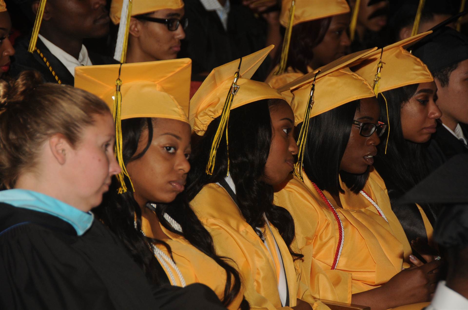 Graduates at the 2017 Heights High commencement