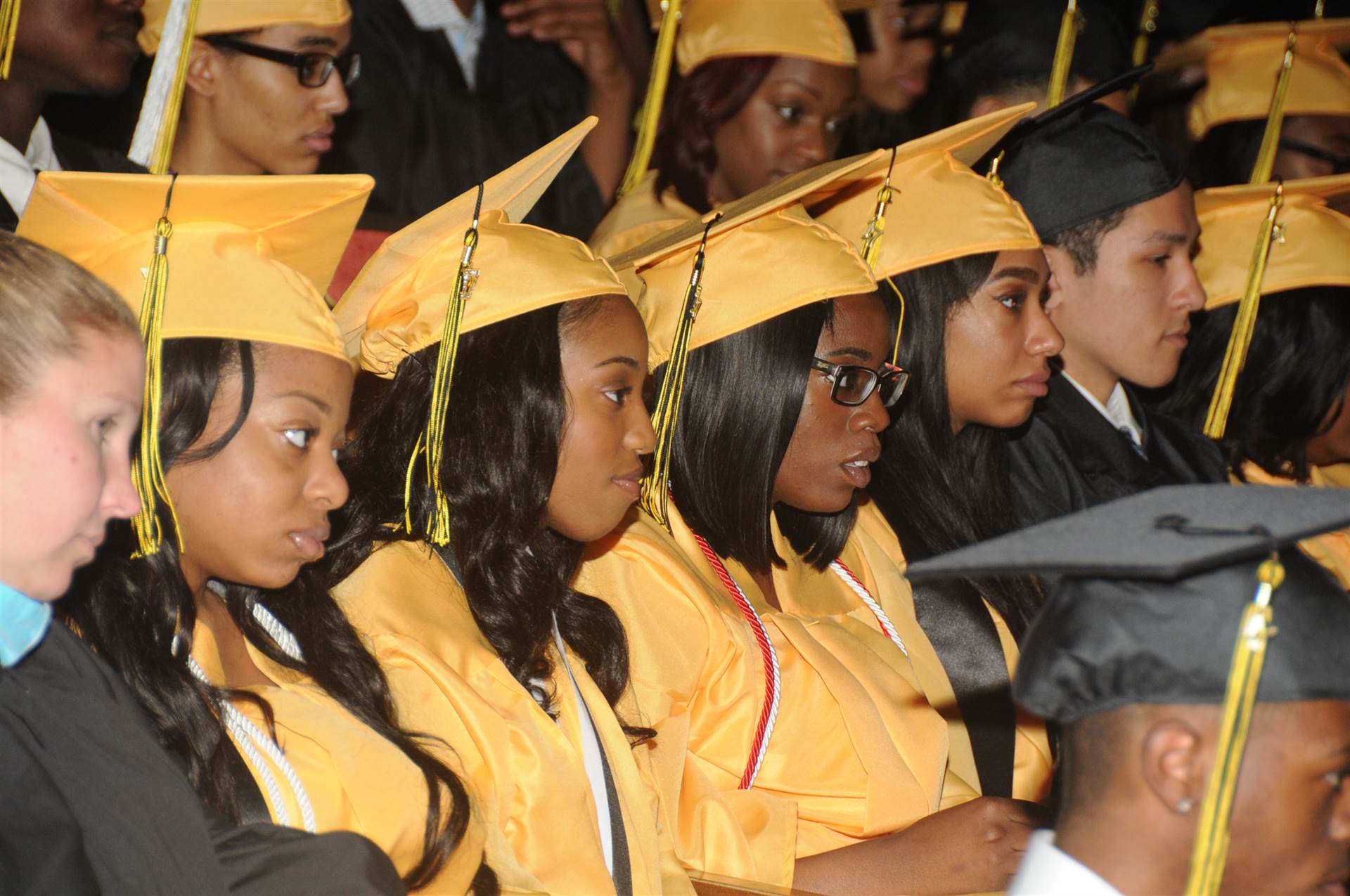 Graduates at the 2017 Heights High commencement