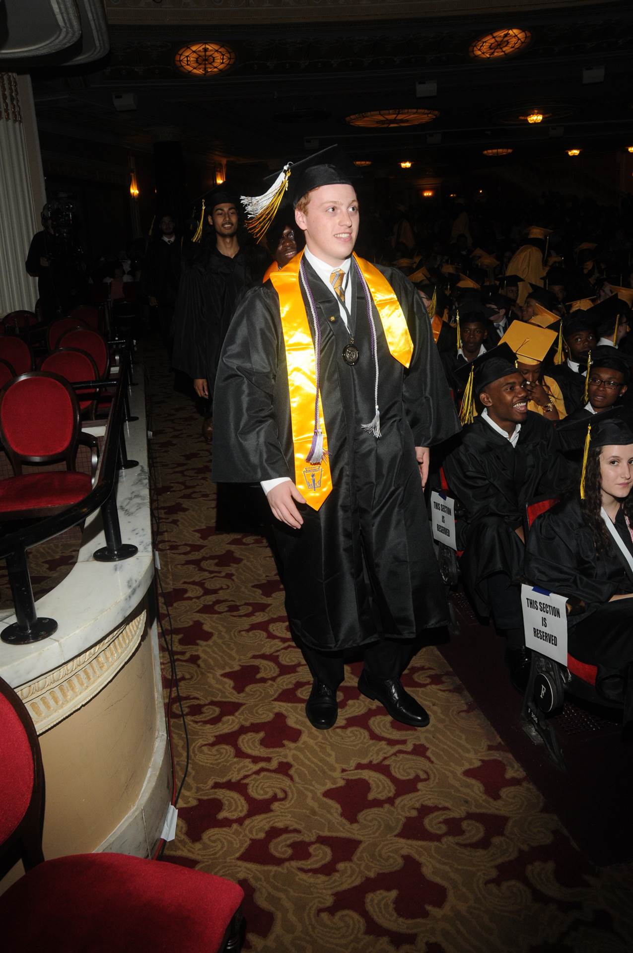 Graduates at the 2017 Heights High commencement