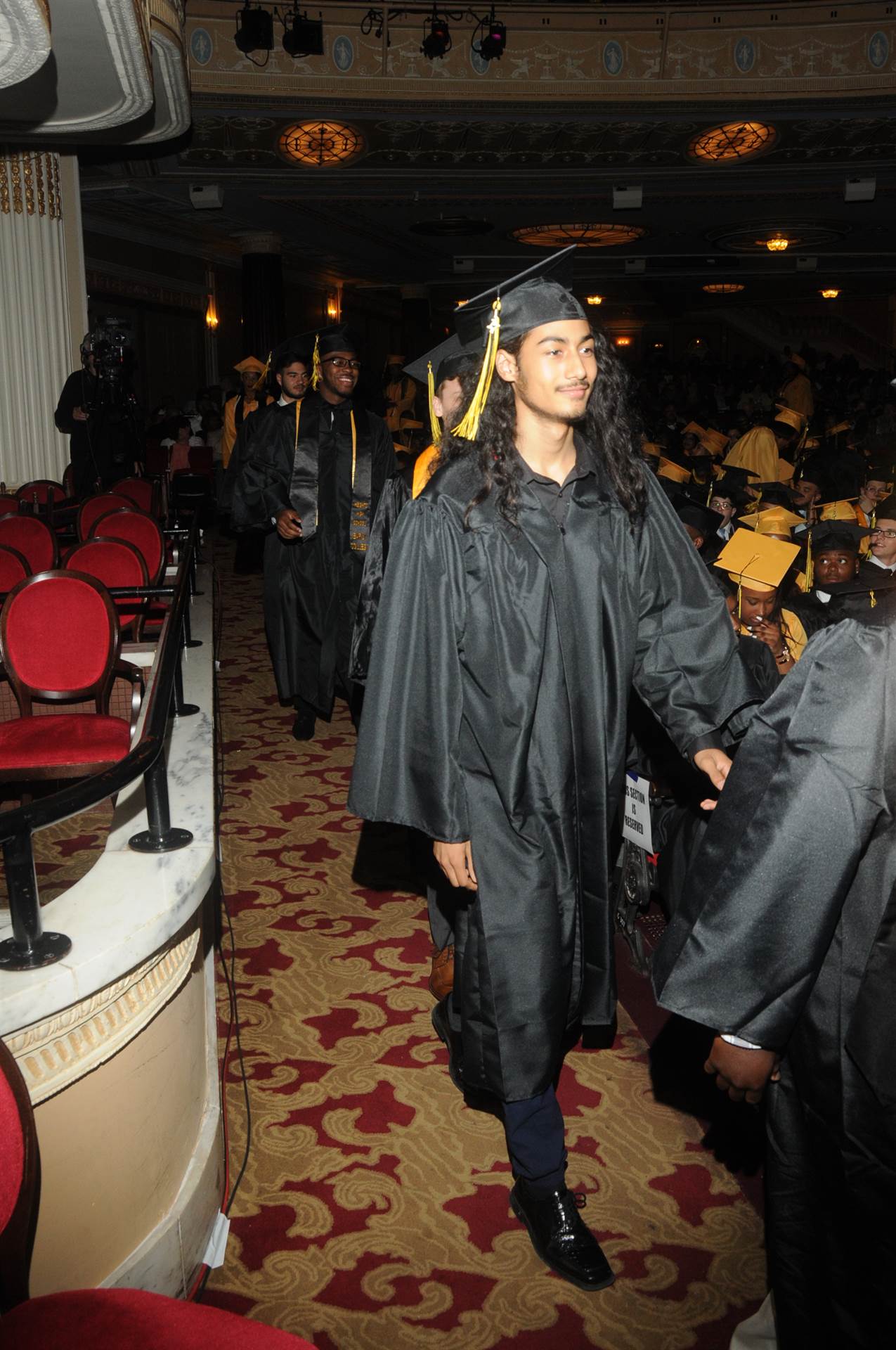 Graduates at the 2017 Heights High commencement