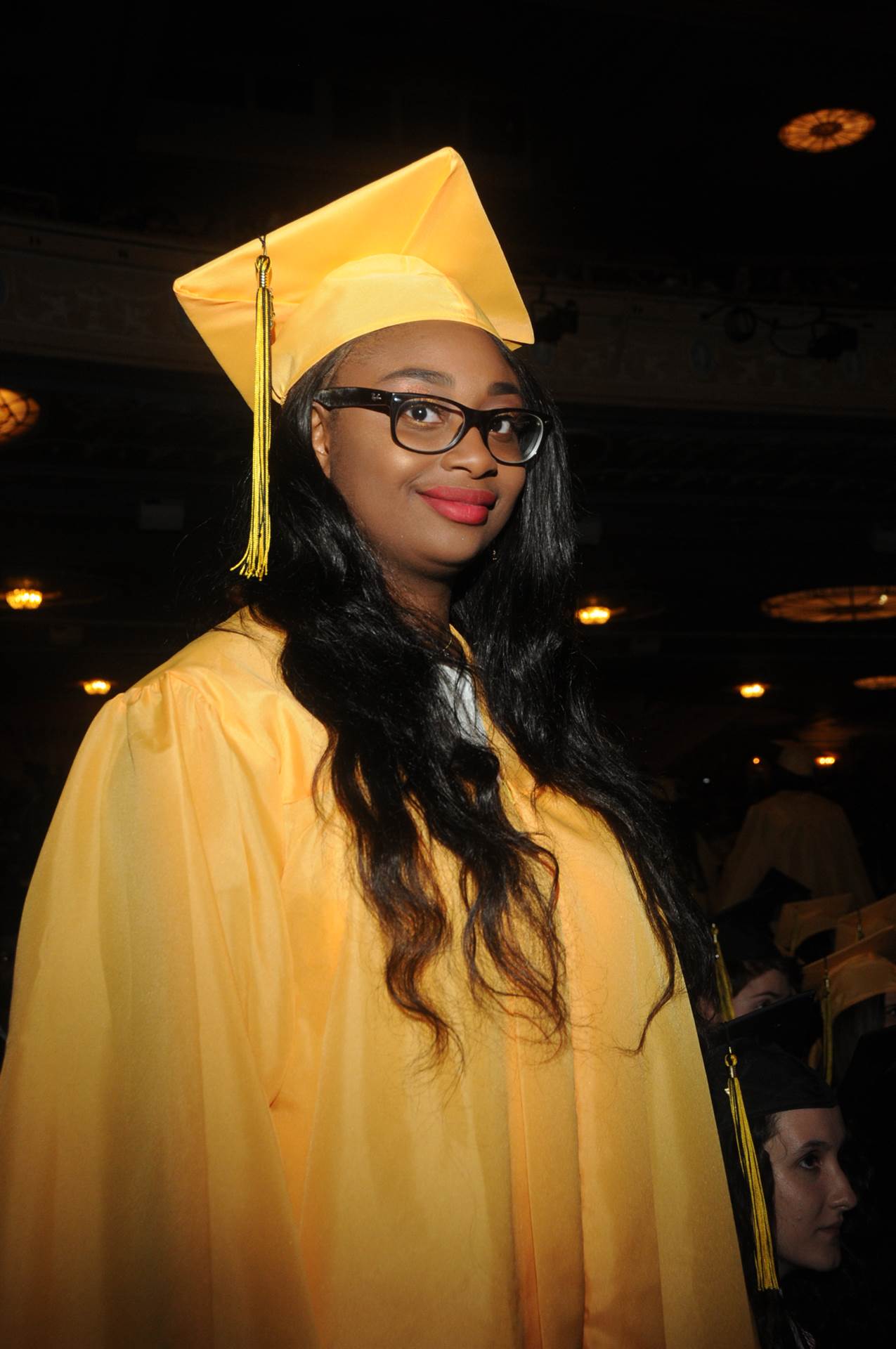 Graduates at the 2017 Heights High commencement