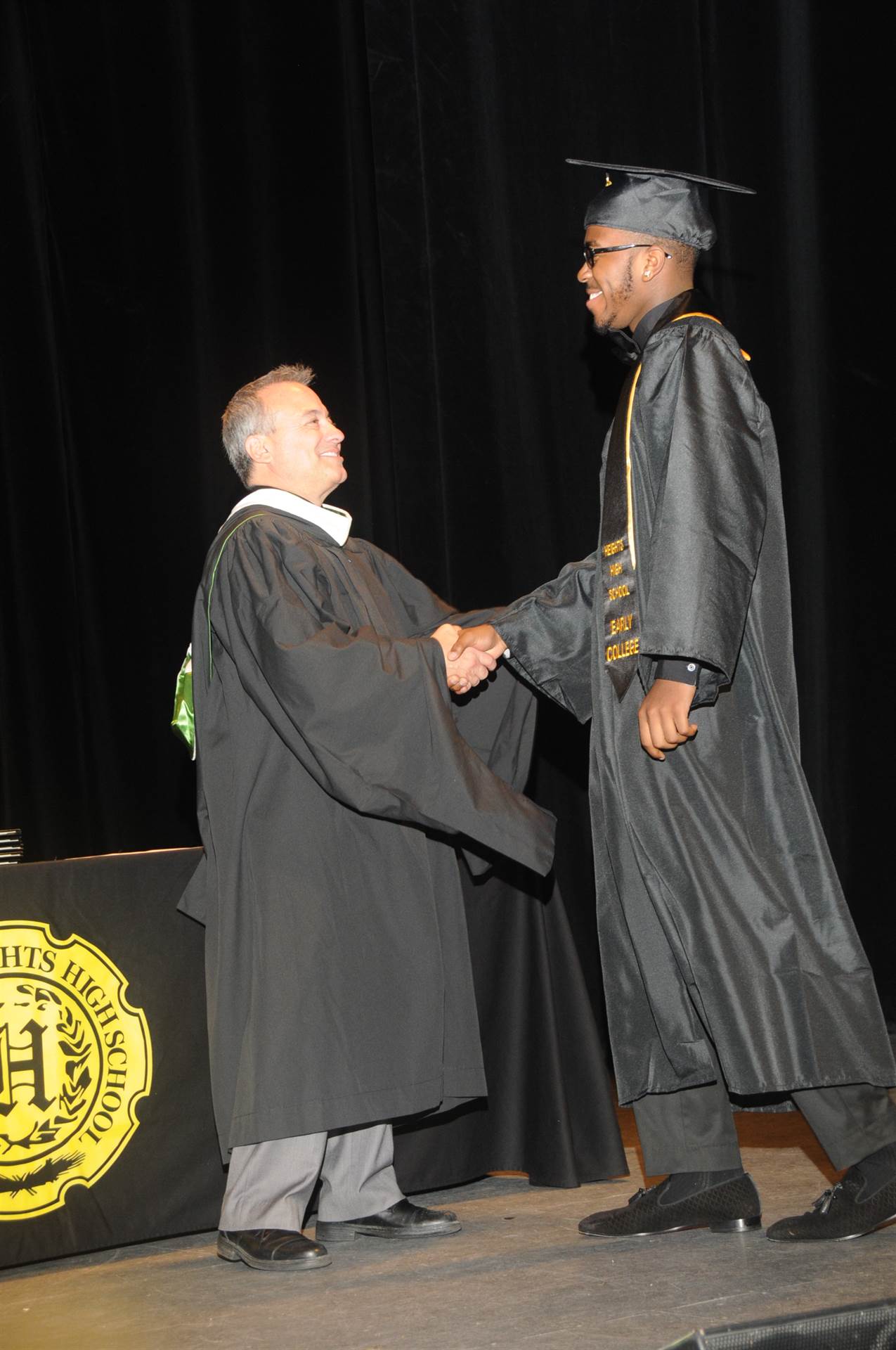 Graduates at the 2017 Heights High commencement