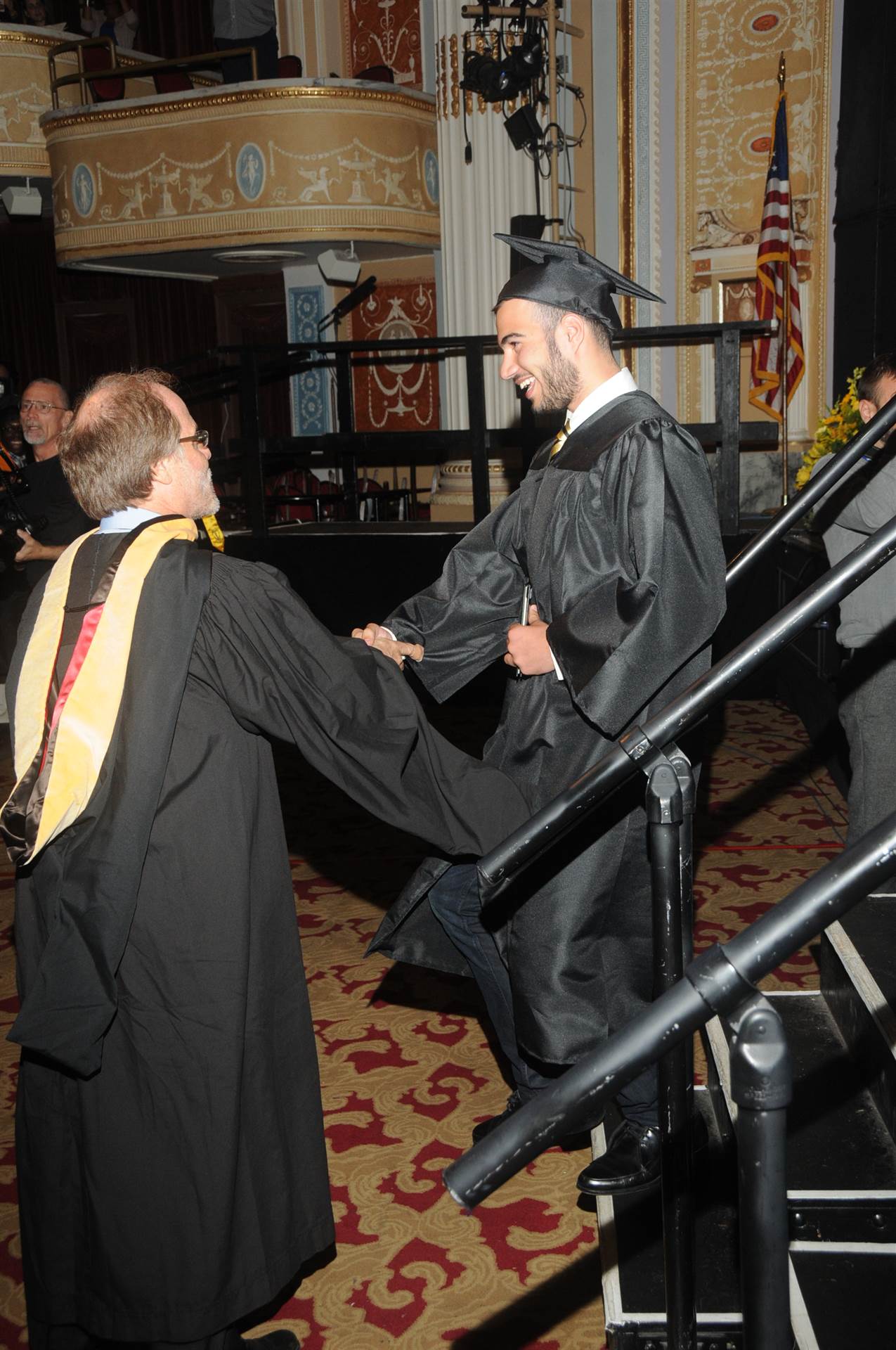 Graduates at the 2017 Heights High commencement