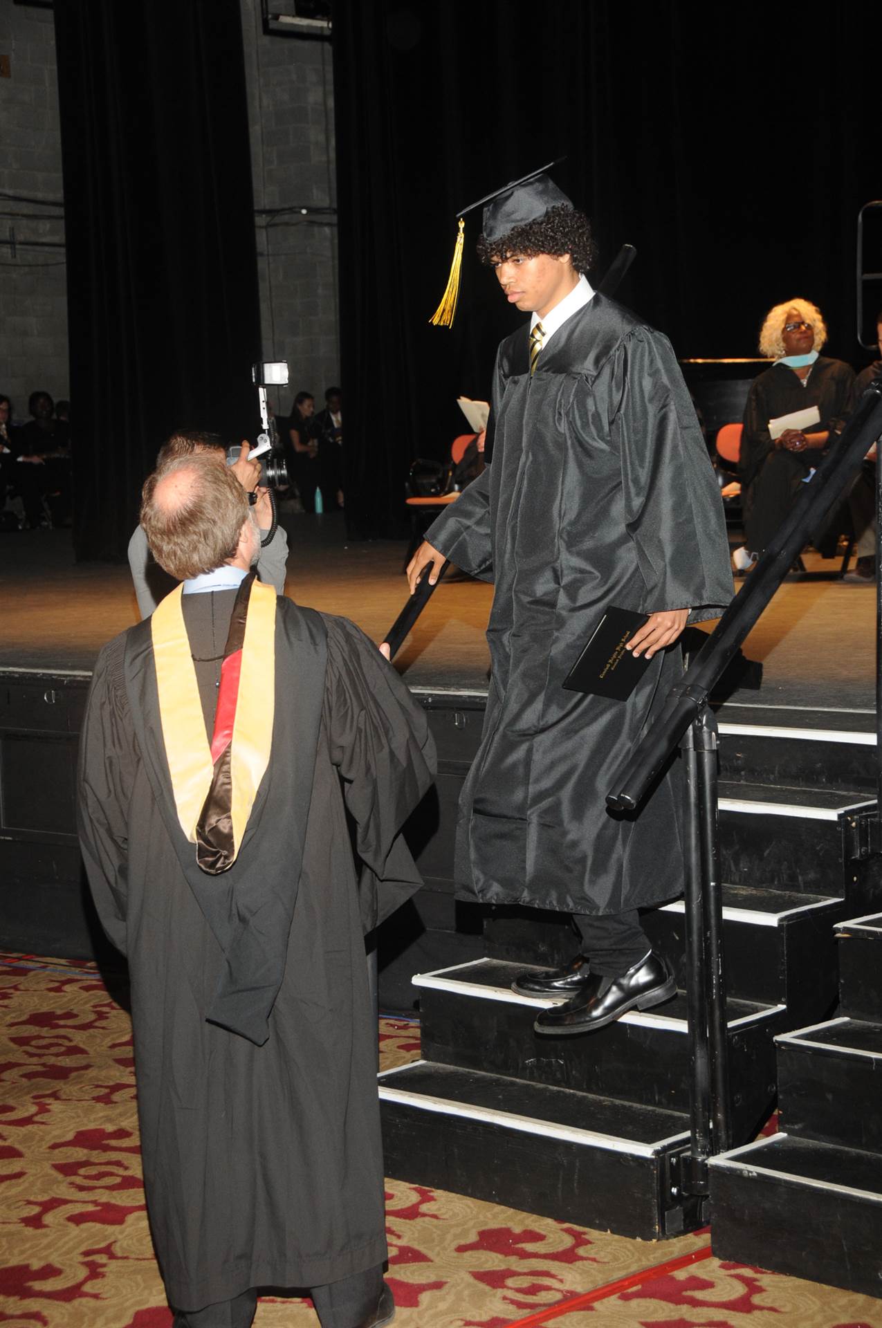 Graduates at the 2017 Heights High commencement