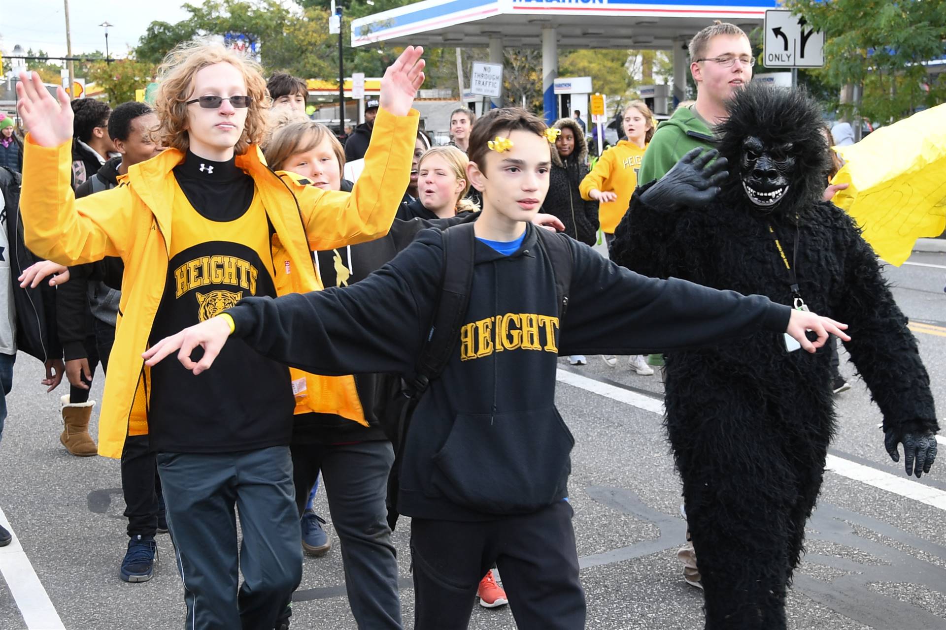 Teen marchers