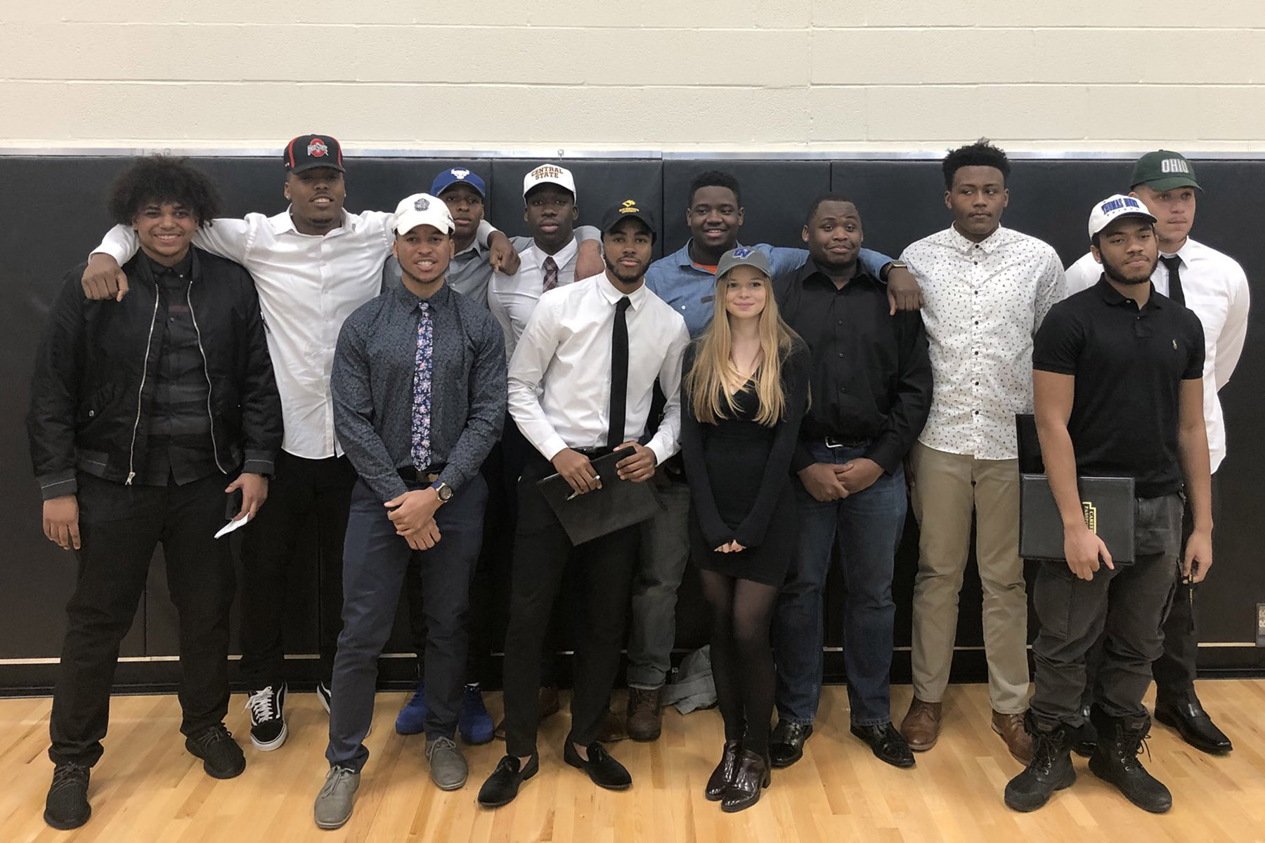 Heights High student-athletes who signed letters of intent