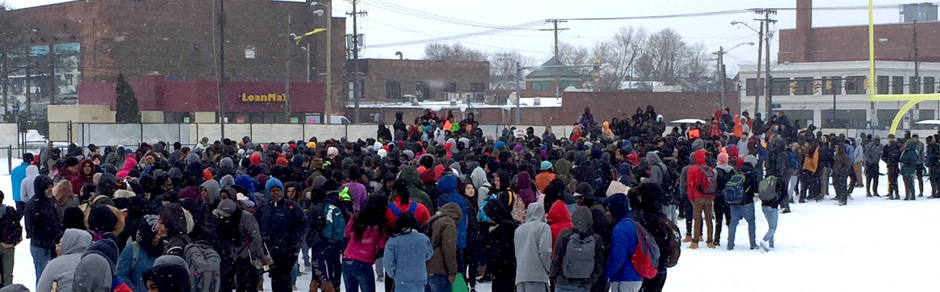 Heights High School National Walkout Day