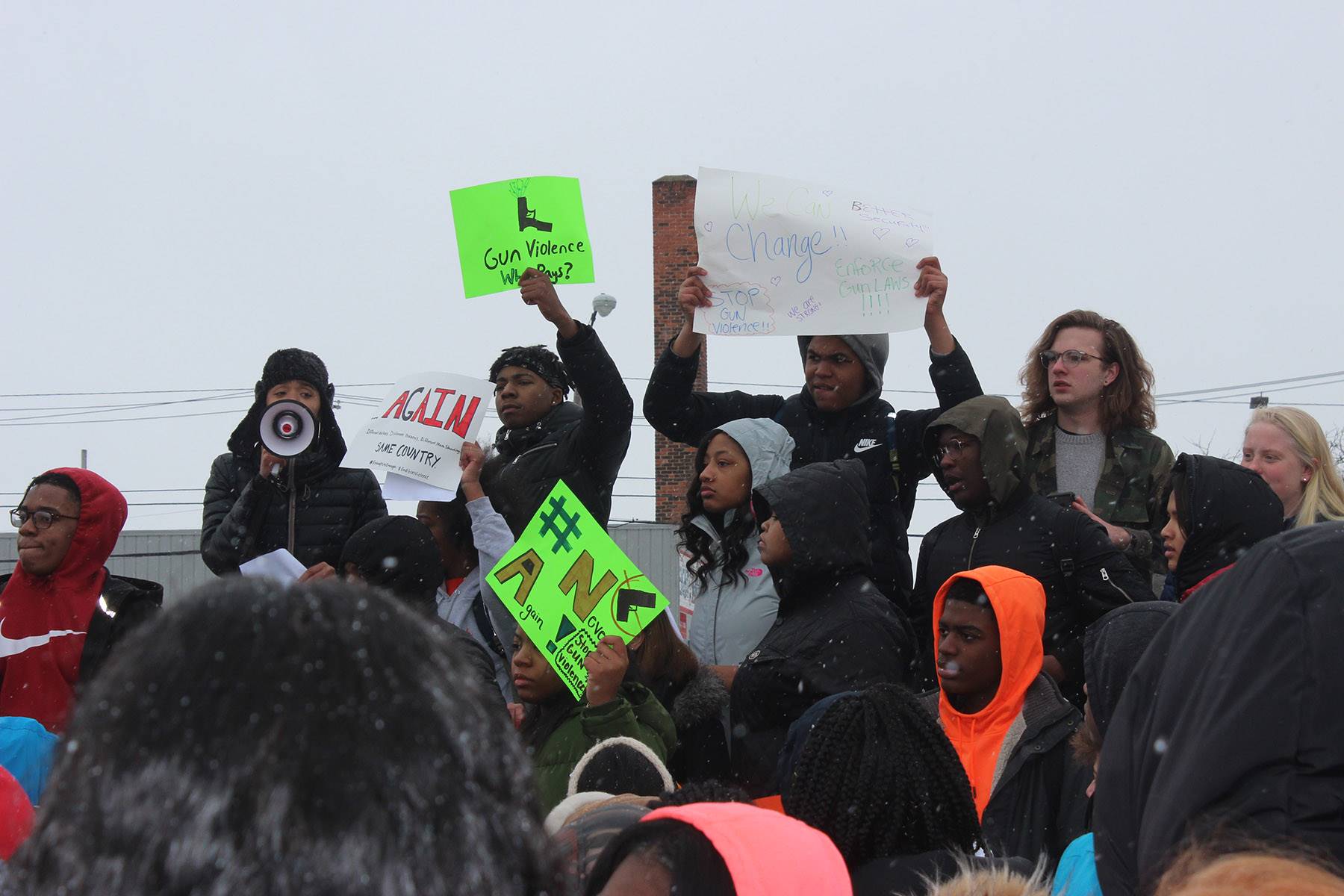 Heights High School National Walkout Day