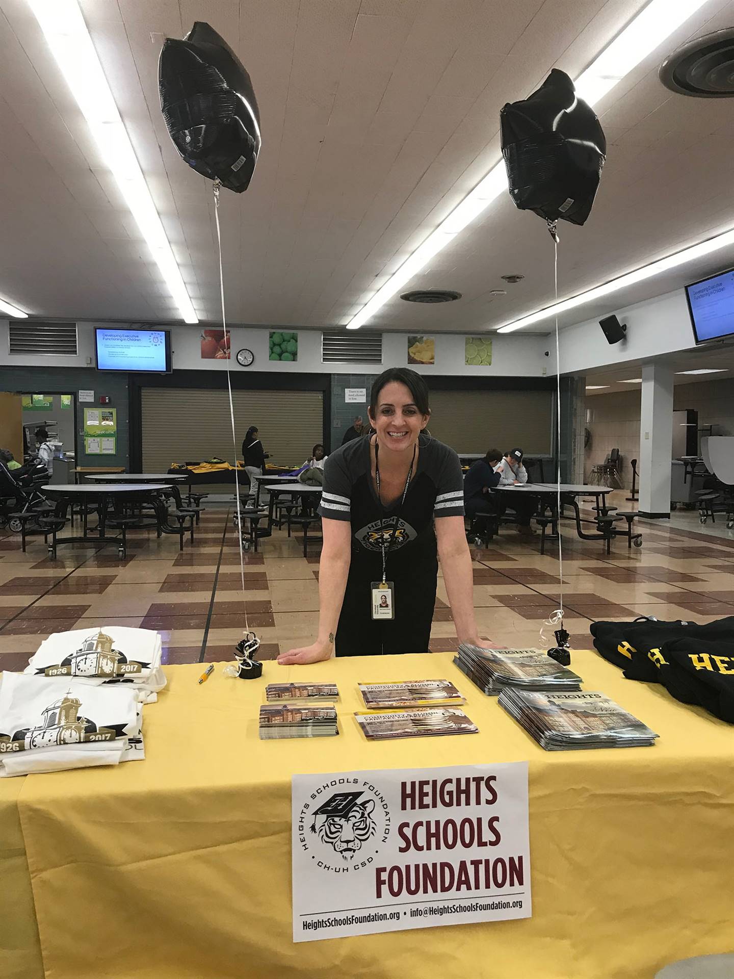 Heights Schools Foundation table