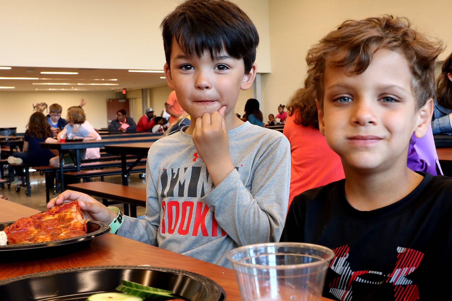 Students at CH-UH Family Literacy Night