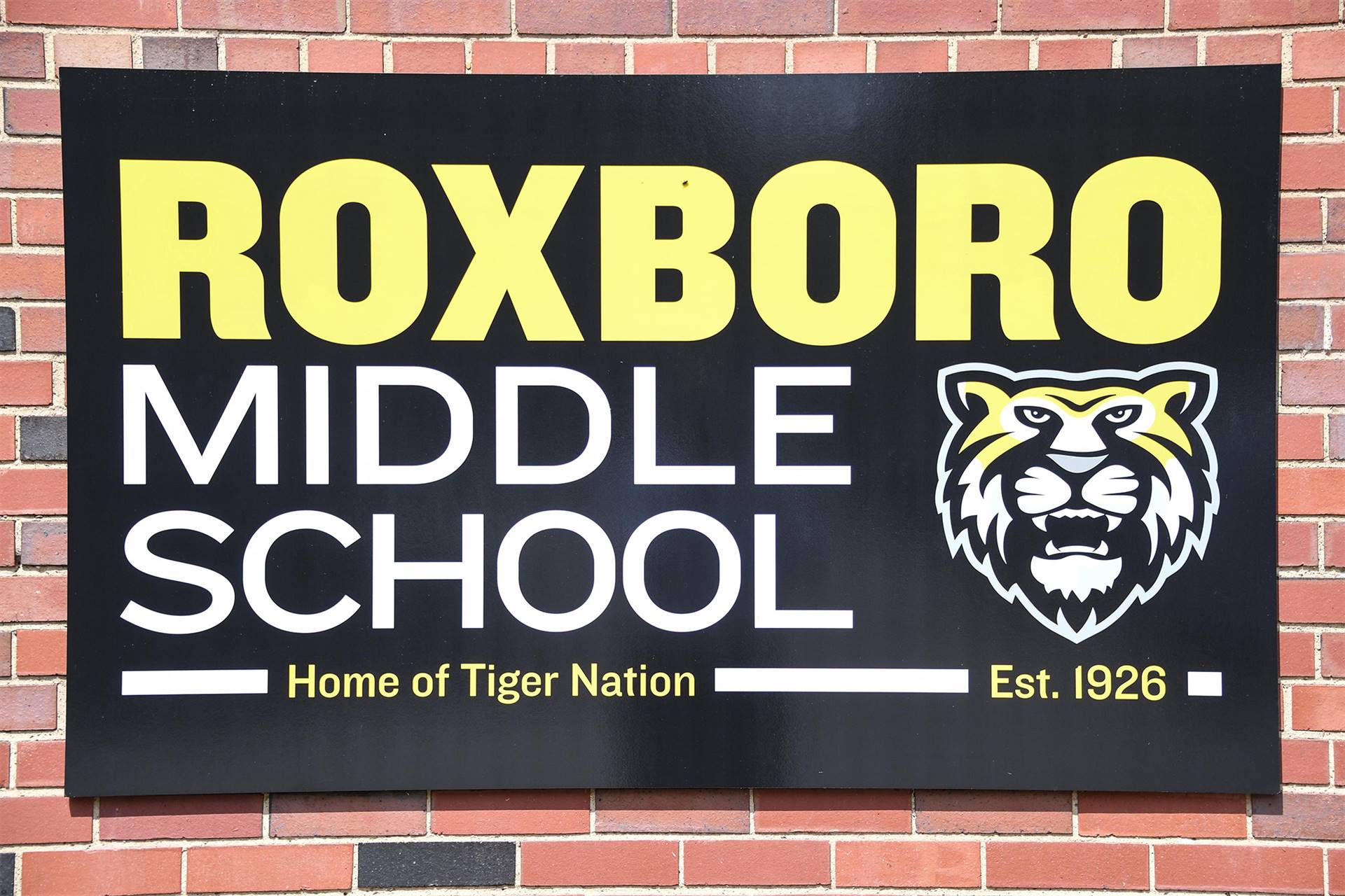 school sign