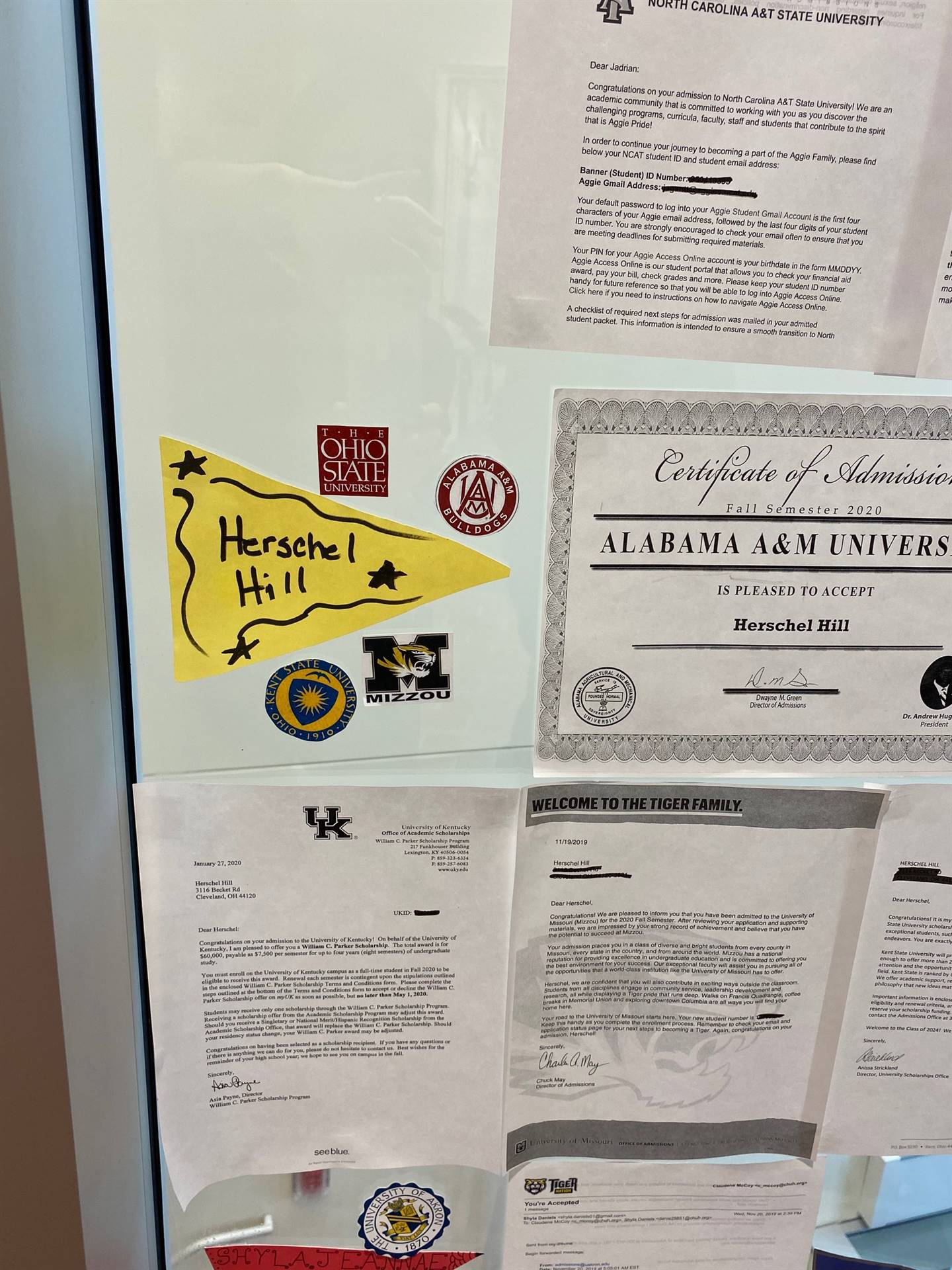 AVID Students College Acceptance