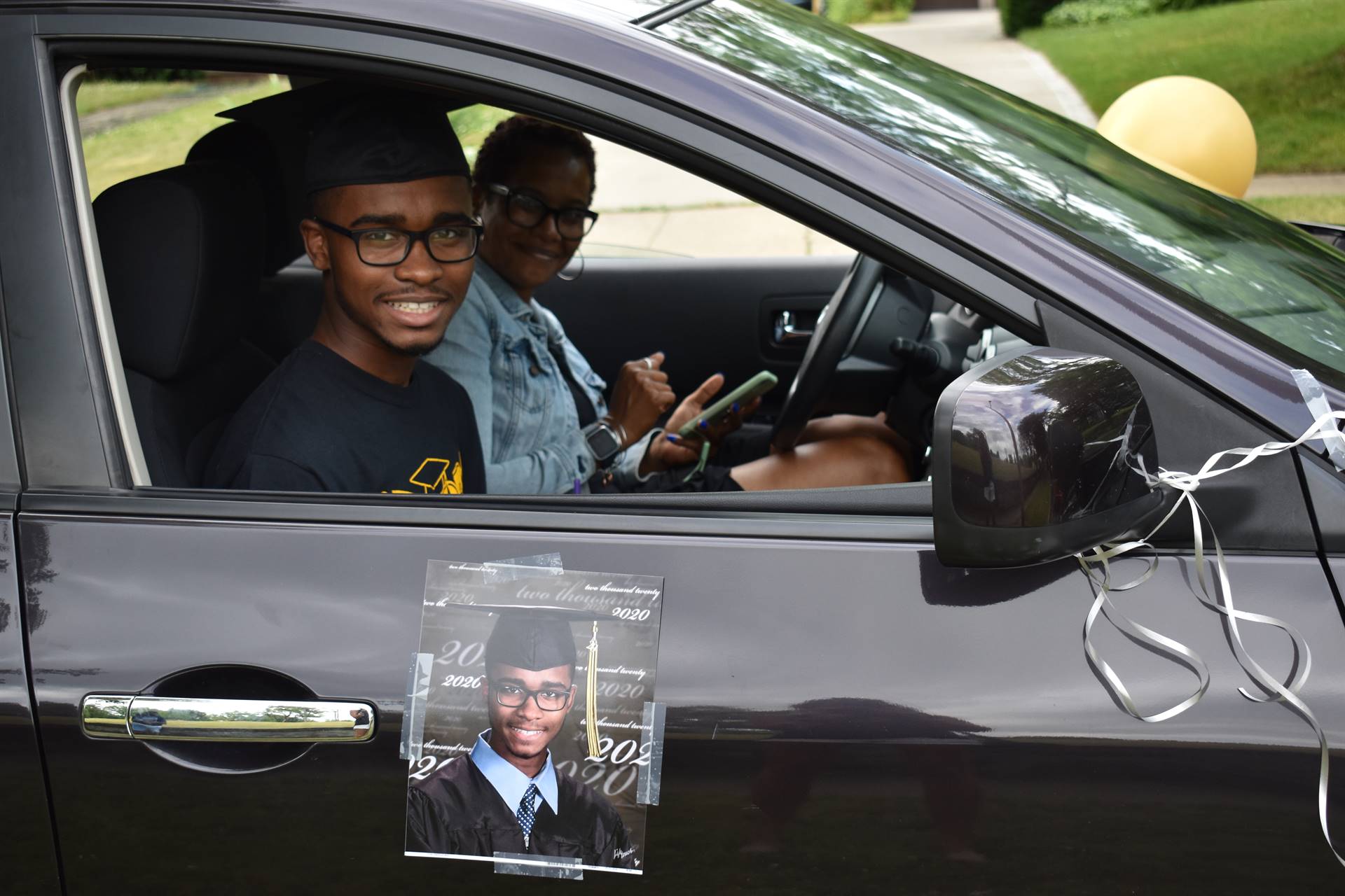 Proud graduate and parent